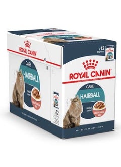 Buy Feline Care Nutrition Hairball Gravy WET FOOD - Pouches 12 x 85g in UAE