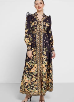 Buy Floral Printed Dress in Saudi Arabia