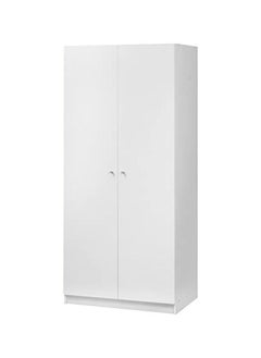 اشتري 2 Door Wooden Wardrobe Cabinet / Cupboard Engineered Wood Perfect Modern Stylish Heavy Duty في الامارات