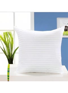 Buy White Square Pillow Filling 45*45cm in Saudi Arabia