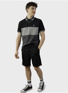 اشتري Striped Pique Polo في الامارات