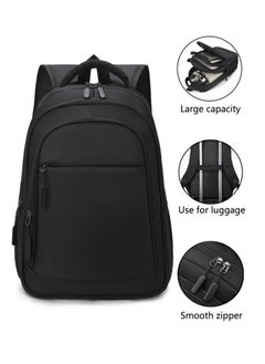 Buy Anti Theft Slim Durable and Waterproof Computer Backpack with USB Charging Port Travel Laptop Backpack Business College School Laptop Bag in UAE