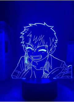 Buy 3D LED Illusion Lamp Multicolor Night Light USB Anime Boys Toilet Bound Hanako-kun Bedroom Decor Manga Room Table Tbhk Birthday Christmas in UAE