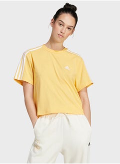 Buy 3 Stripes Cropped T-Shirt in Saudi Arabia