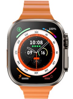 Buy HK8 PRO MAX Smartwatch AMOLED Screen 2.12 Inch - Bluetooth V5.2 - With Chat GPT (Orange) in Egypt