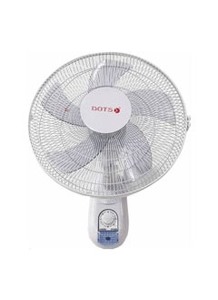 Buy Wall Fan, 3 Speed ​​Control, White, TFW-B04 in Saudi Arabia