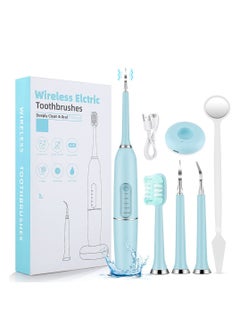 Buy Tooth Cleaner For Tooth Stain and Tartar Electric Toothbrush Home Dental Instrument in UAE
