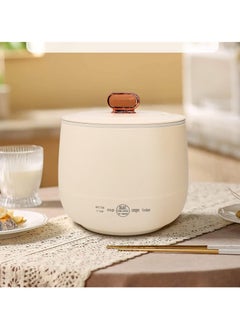 Buy Portable Mini Rice Cooker 1 Cup, 1.5L Non stick Electric Hot Pot, Over Heating and Boil Dry Protection, Ideal for Travel, Office, Dorm, Multifunctional Automatic Cooking Pot in UAE