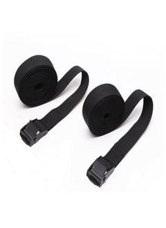 Buy 2Pcs Straps Multi-functional Straps Zinc Alloy Buckles Cargo Straps Luggage Rack Fixation Packing Belt and Tightening Straps in Saudi Arabia