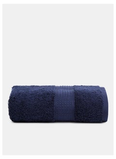 اشتري Feather Touch Hand Towel 580 GSM 100% Cotton Terry 50x90 cm -Luxury Feel Super Absorbent Quick Dry Blue في الامارات