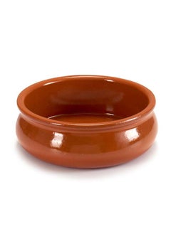 اشتري Brown Terracotta Belly Cooking Bowl 18 cm, Sapin في الامارات