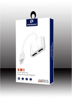 Buy Iphone Adapter Audio Input And Charger Input in Saudi Arabia