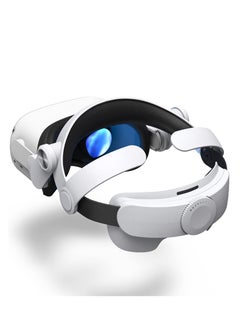 اشتري Head Strap for Oculus Quest 2, Comfort Elite Strap Replacement for Reduce Face ​Pressure, Enhanced Support in VR, Lightweight & Adjustable Strap Accessories for Meta/Oculus Quest2 في الامارات