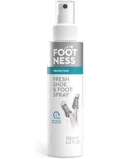 Buy Fresh Shoe and Foot Deodorant Spray Odor Protection 125ml in UAE
