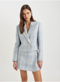 Buy Crop Jacket Collar Blazer in UAE