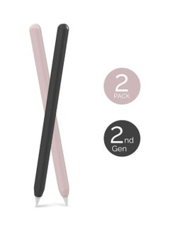 Buy Ultra Thin Case Silicone Skin Cover Compatible with Apple Pencil 2nd Generation 2 Pack in Saudi Arabia