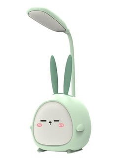 Buy Cute Cartoon Rechargeable LED Table Lamp, Night Light USB Charging LED Table Reading Light Night Light for Kids Room Bunny (Green) in Egypt