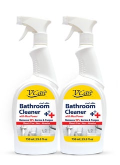 اشتري V Care Bathroom Cleaner 750ml Pack of 2 ' في الامارات