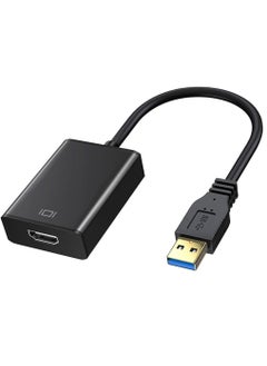 Buy USB to HDMI Adapter,Warmstor USB 3.0 to HDMI Adapter Cable Support 1080P for PC Laptop Desktop in UAE