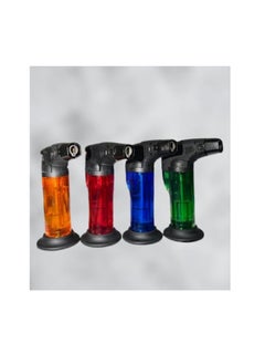 Buy Pack Of 4 TorchZilla Series Windproof Jet Flames Butane Torch Lighter in UAE