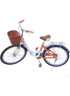 Buy "A 26-inch girls' bicycle with a basket and a kickstand." in Egypt