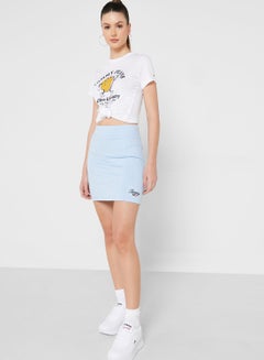 Buy High Waist Mini Bodycon Skirt in UAE