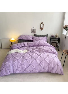 اشتري COMFY 6 PC NEW COLLECTION PREMIUM QUALITY COTTON DESIGNER COMFORTER SET LAVENDER في الامارات