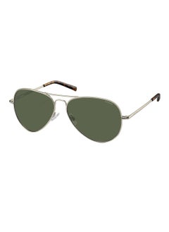 اشتري Polarized Aviator Eyewear Sunglasses PLD 1017/S      LGH GOLD 60 في السعودية