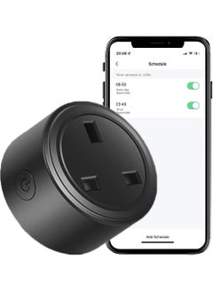 اشتري 20A Tuya Smart Plug WIFI Wireless المقبس توقيت الجدول الزمني مراقبة الطاقة حماية الزائد حماية الحياة الذكية التطبيق التحكم عن بعد يعمل مع Alexa و Google Home في الامارات