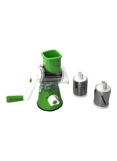 Buy Tabletop Grater Tool Green/White/Silver in Saudi Arabia