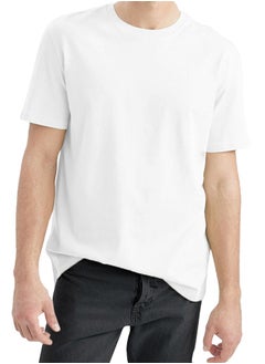 Buy Relaxed Fit T-shirt For Men – Cotton - Half Sleeves Crew Neck Tee in Egypt