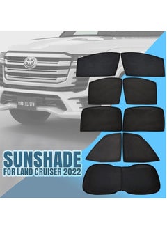 Buy Car Sunshade All Side Sunshade UV and Heat Protection Front Back Sides Sun Shades High Quality For LAND CRUISER 2022 in Saudi Arabia