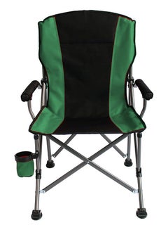 اشتري كرسي تخييم مريح للغاية قابل للطي مع حامل أكواب في الامارات