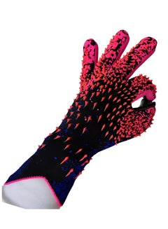 Buy Football goalkeeper gloves, adult professional finger protective equipment, anti slip training gloves in UAE