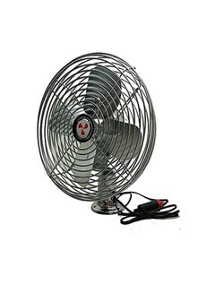 Buy 8-inch 12-volt stainless steel circular car fan assembly 1503 in Egypt