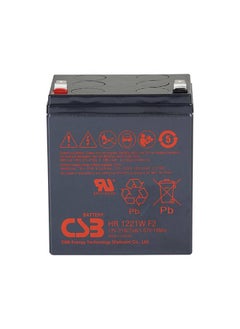 Buy Csb Hr1221Wf2 Lead-Acid Battery, 12 V, 21 W 15Min/Cell in Egypt