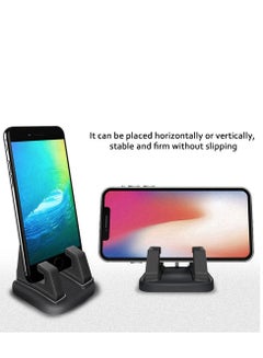 Buy 2PCS Dashboard Phone Holder for Car-Vertical Horizontal 360°Rotate, Car Phone Mount, Office and Home Phone Holder, Compatible with 3.5-7 inch Smartphones, Such as iPhone 12 11 XS 8 7 Pro Max Samsung in UAE
