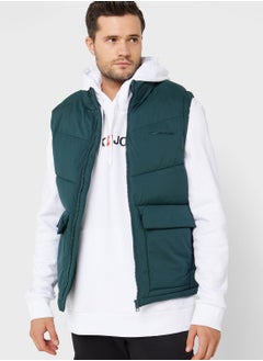 Buy Zip Through Puffer Gilet in UAE