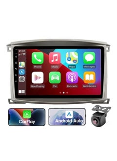 Buy Android Car Stereo For Lexus LX470 J100 2 Land Cruiser LC100 2003-2007 4GB RAM Support Apple Carplay Android Auto Wireless QLED DSP Fast Interface AHD Camera Support Car Climate Control On Screen in UAE