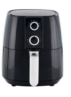 Buy Insiya Mechanical Air Fryer With Rapid Air Circulation System | Adjustable Temperature Control | 30 Minute Manual Timer 2.6 L 1450W, SV-MAF-105 (Black) in UAE