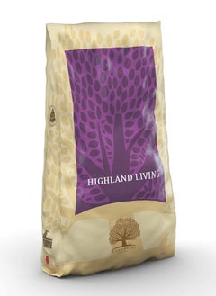 Buy Highland Living Dog Dry Food - local angus beef, Turkey, Scottish Salmon for adult dogs 10KG in Saudi Arabia