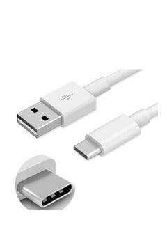 Buy 1Meter USB Type C Fast Charging Cable Data Sync Transfer for all Android Mobile Phones, WSTT398 in UAE