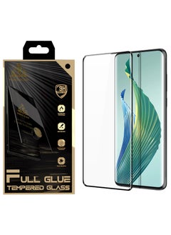 Buy One Minute Prince Glass Screen Protector 2.5D Full Glue Full edge coverage Easy to install and remove for installation of another screen protector Comfortable texture Works well with fingerprint For Honor X9a/Honor 70 in Egypt