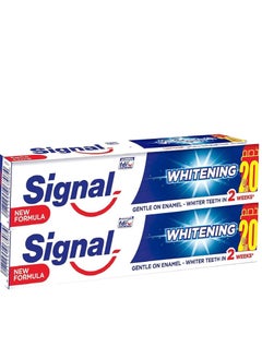 اشتري Signal Toothpaste Whitening 2 Pieces 50 ml في مصر