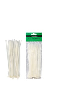 اشتري Terminator Cable Ties White 100PCS TCT 2.5X200 WW في الامارات