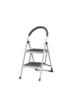 Buy 2 Step Ladder with Handgrip Folding Heavy Duty Step Stool for Home,Kitchen in UAE