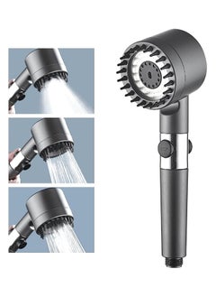 اشتري German Multifunctional Massage Shower, Handheld Shower Head with Filter, High Pressure 3 Mode Showerhead, Removable Powerful Pressure Hand Held Showerhead في الامارات