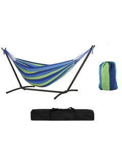 Buy Royal Polar Double Camping Hammock with 2 Tree Straps, Portable Lightweight Nylon Hammocks for Backpacking Hiking Gear Outdoor Travel Camping Beach. in UAE