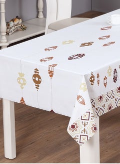 Buy Waterproof Table Cloth size 137x150 cm in Saudi Arabia