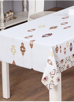 Buy Waterproof Table Cloth size 137x150 cm in Saudi Arabia